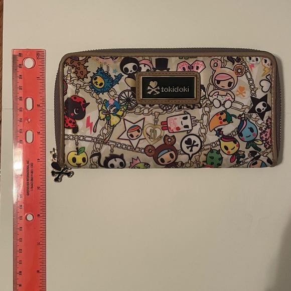 TokiDoki Tan Faux Leather Wallet - Picture 14 of 15